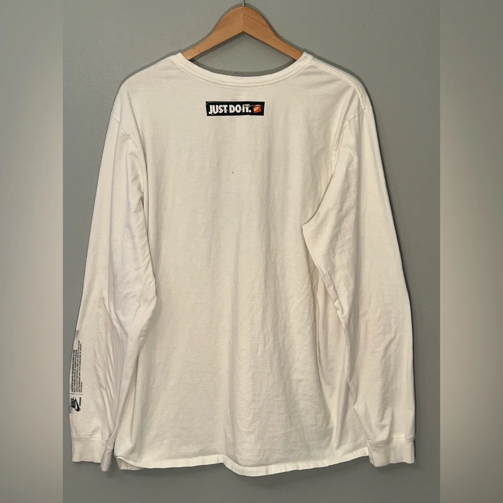 Nike Sportswear Track Just Do It Long Sleeve Tee Size XXL Men - Picture 2 of 3
